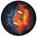 Football Flames Mylar Insert - 2"